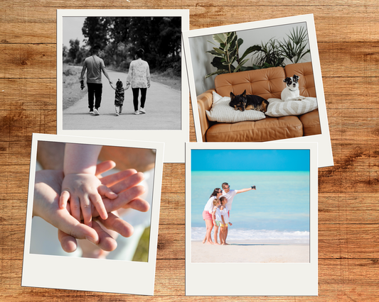 Custom Polaroid Style Photo Magnets - 4