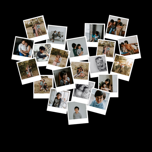 Custom Polaroid Style Photo Magnets - 12